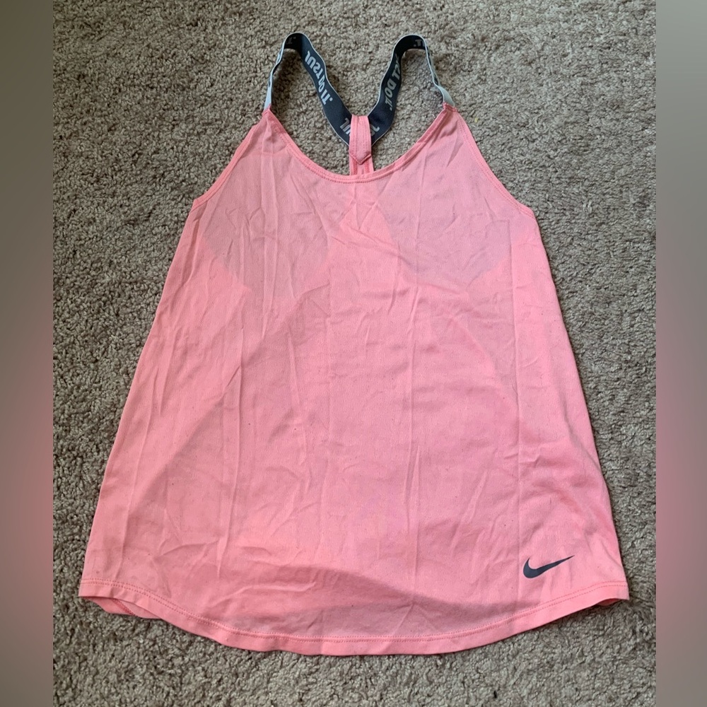 Nike Pink Dri-Fit Tank Top